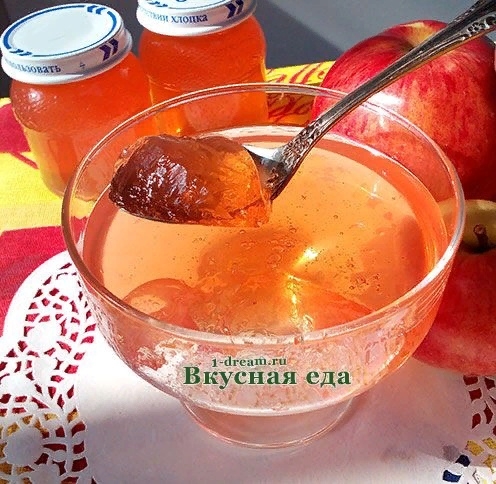 Желе из яблок на зиму Желе из яблок на зиму