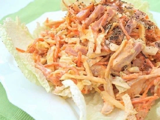Вкусный и сытный салат "Анастасия"