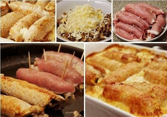 Сочные мясные рулетики