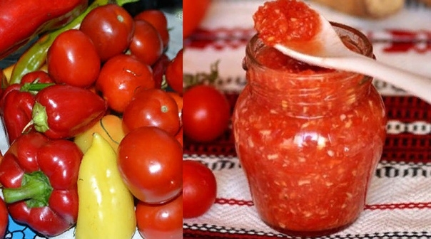 Соус из помидоров и перца на зиму!