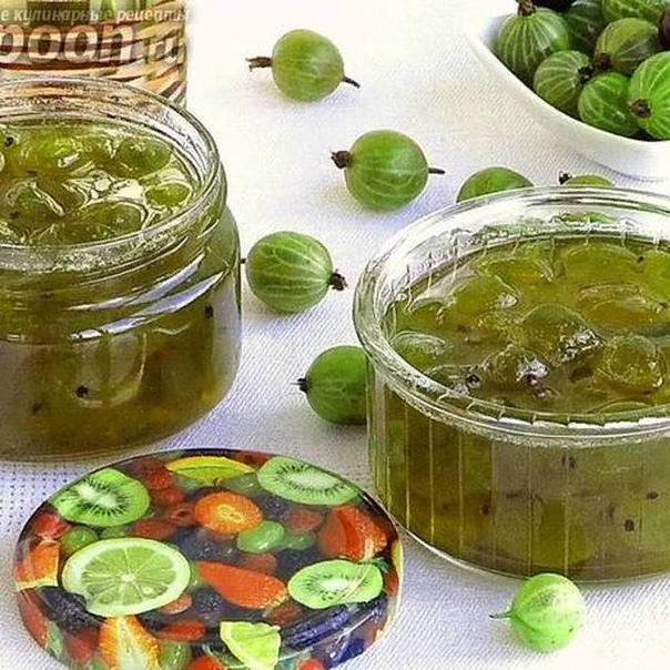 Изумрудное варенье из крыжовника