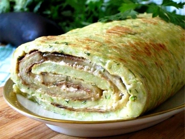 РУЛЕТ ИЗ КАБАЧКОВ С СЫРОМ, И ЧЕСНОКОМ РУЛЕТ ИЗ КАБАЧКОВ С СЫРОМ, И ЧЕСНОКОМ