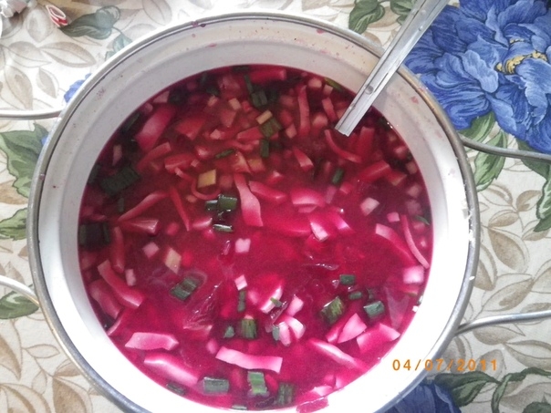 Холодный борщ. (быстрый) Холодный борщ. (быстрый)