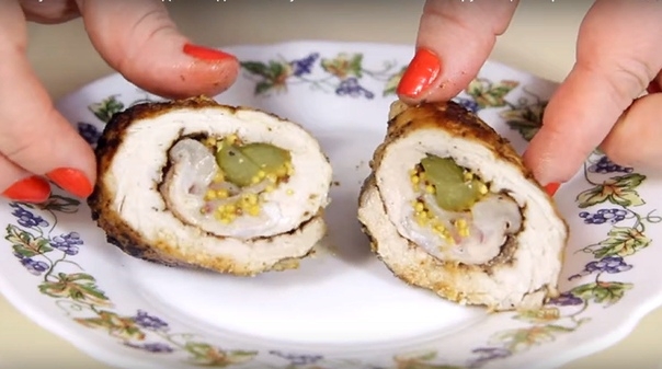 Горячая закуска -мясные рулетики в хрустящей корочке