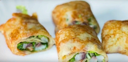 Картофельные роллы с селедкой &mdash; невероятно вкусное блюдо