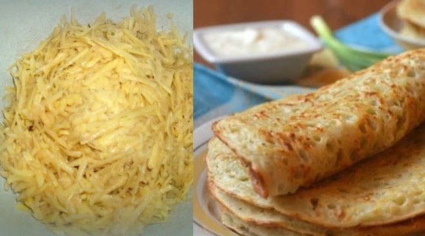 Необыкновенные и вкусные блины из картофеля. Лучше, чем драники!