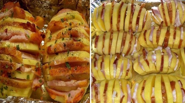 Картошка-гармошка. Очень вкусно, быстро и просто Картошка-гармошка. Очень вкусно, быстро и просто