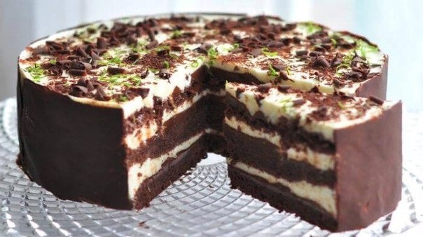 Очень нежный и вкусный торт «Шоко-лайм» Очень нежный и вкусный торт «Шоко-лайм»