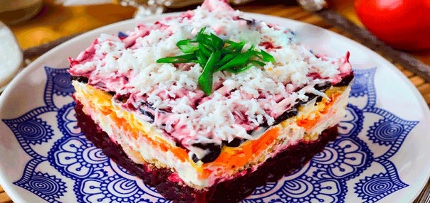 Салат &laquo;Чингисхан&raquo;. Удивительно вкусный и красивый!