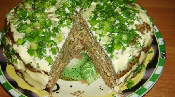 Печеночный торт. Самый вкусный способ