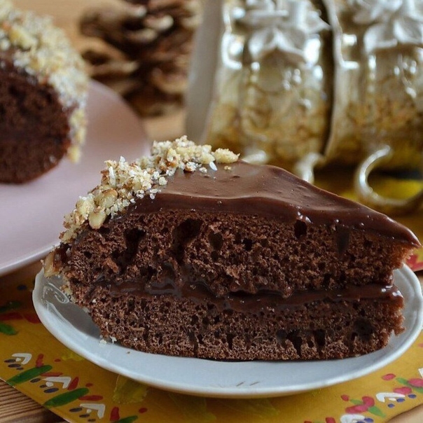 Шоколадный торт в мультиварке
