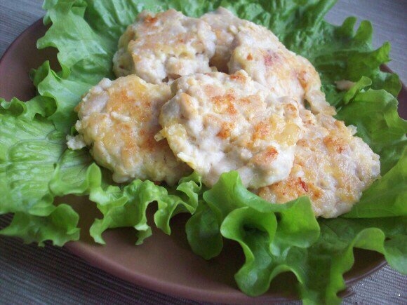Куриные "оладушки" Куриные "оладушки"