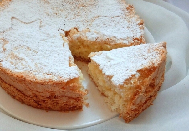 Лимонный бисквит
