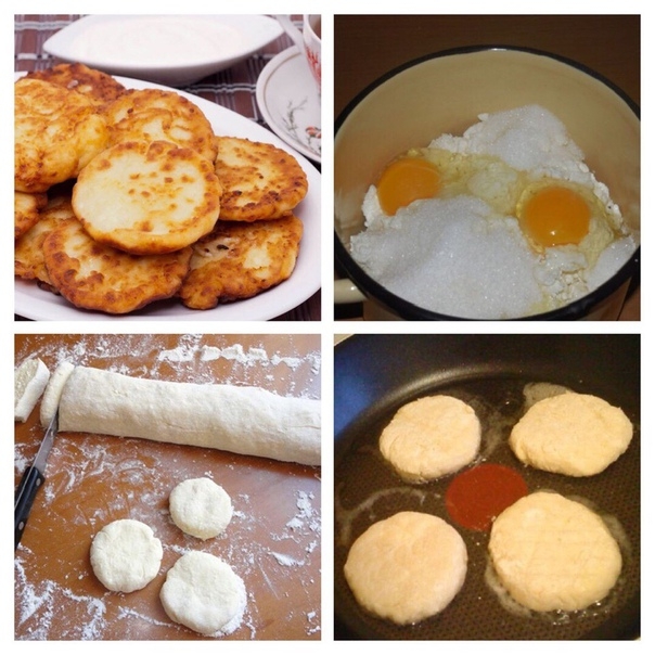 Нежные сырники из творога Нежные сырники из творога
