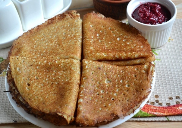 Быстрые дрожжевые блины