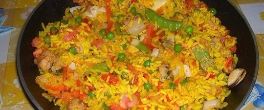 Рецепт диетического плова с овощами
