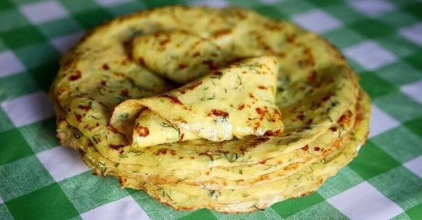 Тонкие блины из кабачков Тонкие блины из кабачков
