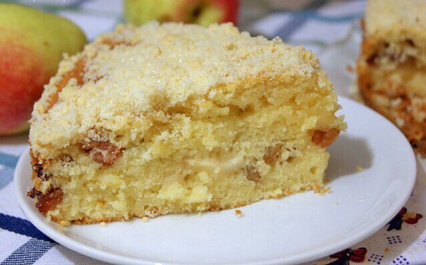 Пирог с яблоками "Домашний" Пирог с яблоками "Домашний"