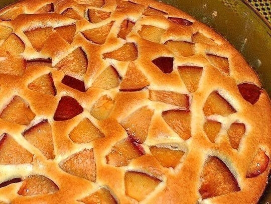 Пирог фруктовый (очень легкий). Пирог фруктовый (очень легкий).
