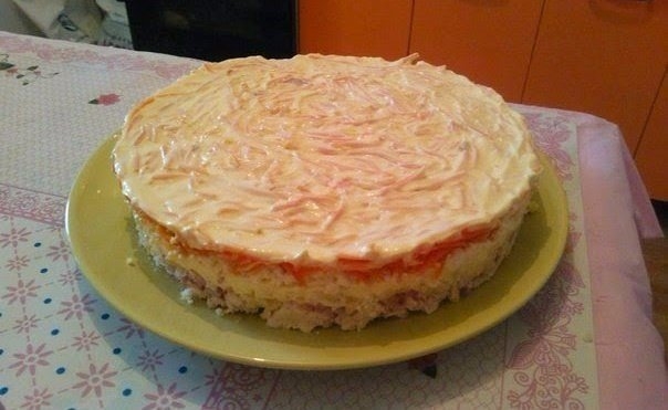 Очень вкусный салат из корейской моркови.