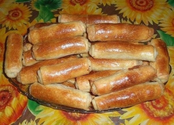 Хрустящие трубочки с начинкой Хрустящие трубочки с начинкой