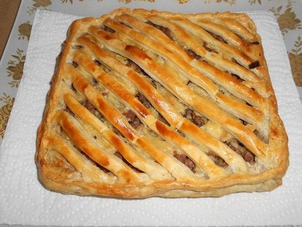 Испанский мясной пирог Испанский мясной пирог