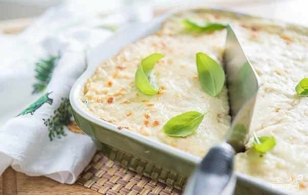 Лазанья из кабачков с курицей Лазанья из кабачков с курицей