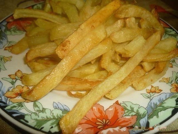 Картофель "фри" (без жира и масла). Картофель "фри" (без жира и масла).