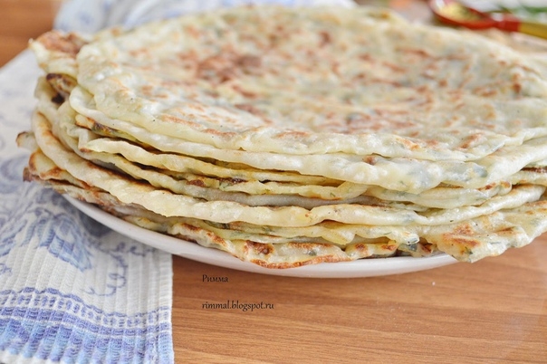 Хычины с сыром и картофелем Хычины с сыром и картофелем