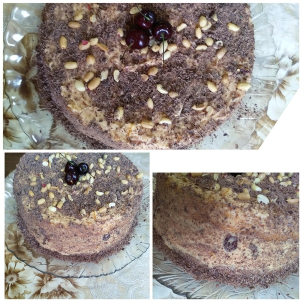 Самый вкусный шоколадный торт с вишневым кремом (Сказка)