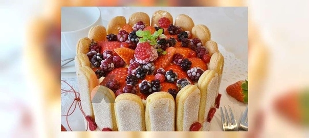 Летний рецепт тирамису с клубникой