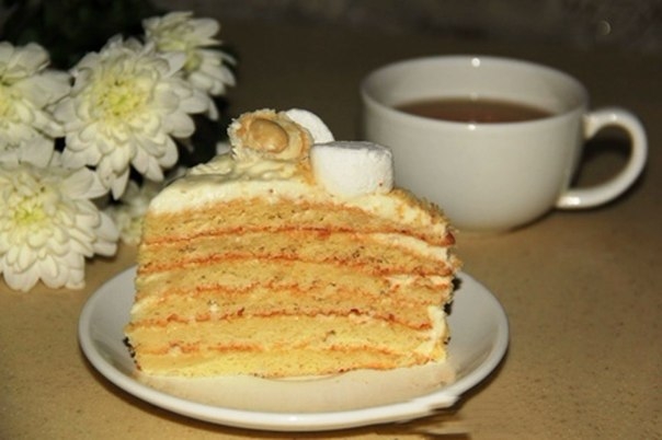 Торт "Молочная девочка" ("Milchm&auml;dchen")