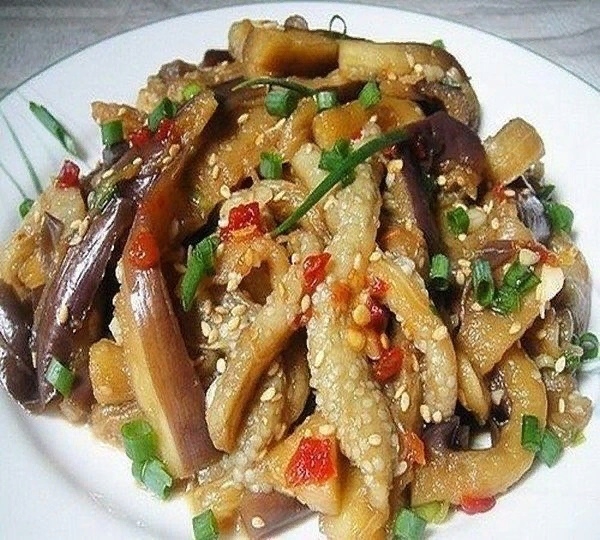 Баклажаны по-корейски. Нереальная вкусняшка! )