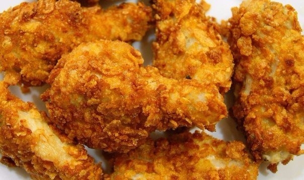 Крылышки как в KFC.