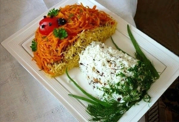 Салат "Гриб".
