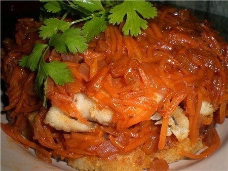 Рыба под маринадом