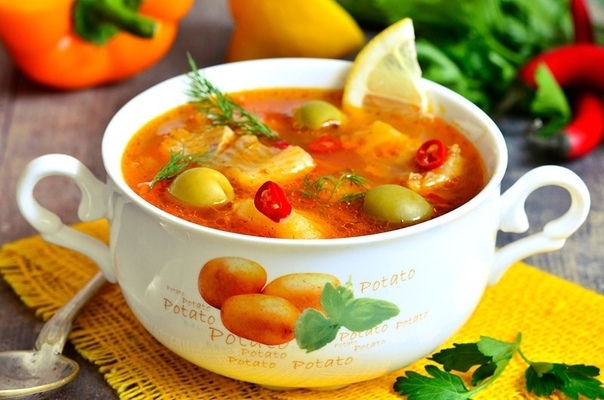 Солянка рыбная
