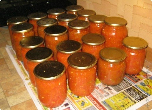 СОУС НА ЗИМУ (ЗАГОТОВКИ)