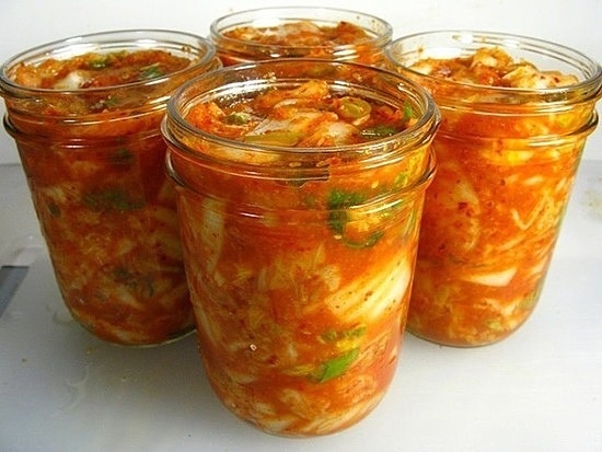 Салат с кабачками.