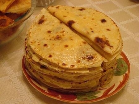 Кыстыбый с картофелем