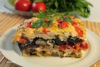 КУРИНОЕ ФИЛЕ - ЗАПЕКАЕМ С ОВОЩАМИ
