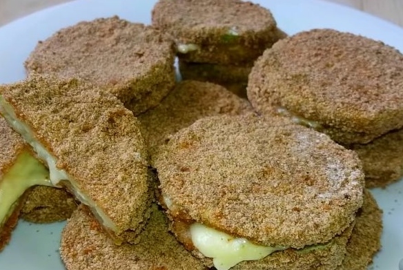 Хрустящие кабачки с сыром