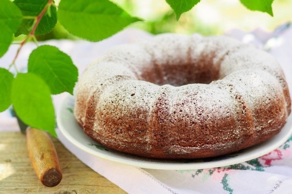 Кекс с яблоками и какао Кекс с яблоками и какао