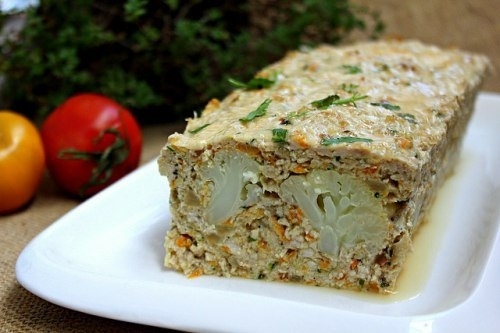 Запеканка из фарша и цветной капусты