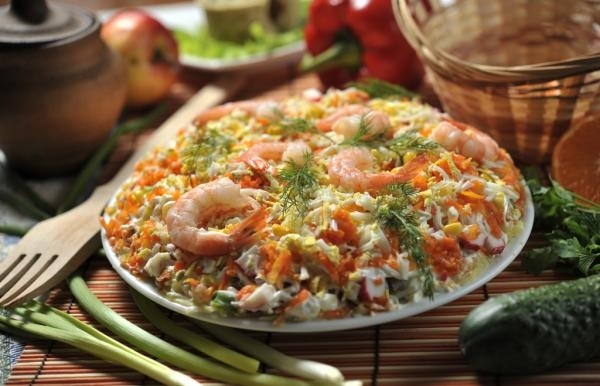 Салат &laquo;Морское дно&raquo;