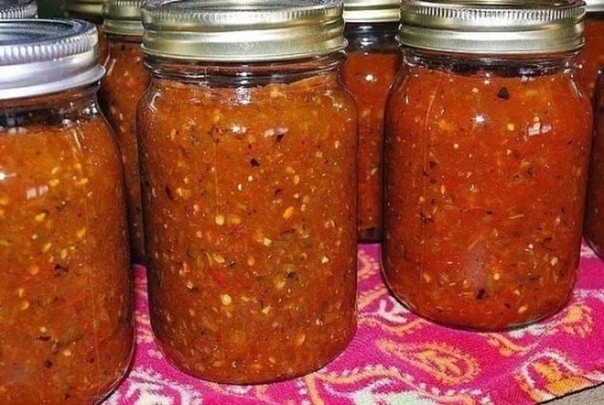 ЗАКУСКА ИЗ КАБАЧКОВ И БОЛГАРСКОГО ПЕРЦА.