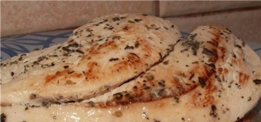 Куриная грудка с травами Куриная грудка с травами
