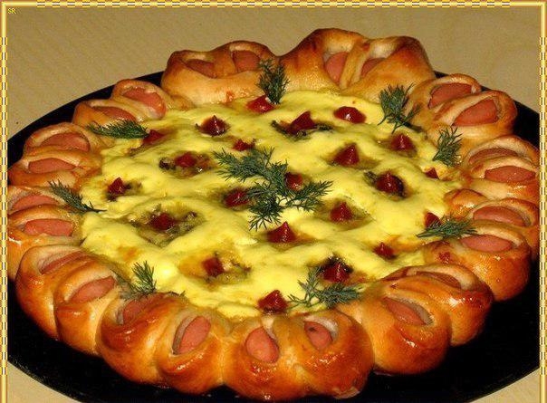 Интересная пицца
