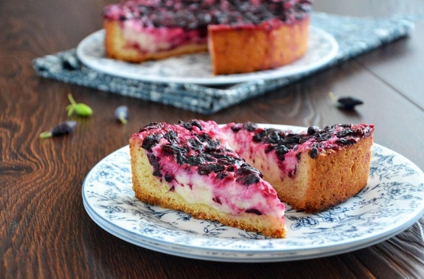 ПЕСОЧНЫЙ ПИРОГ С ЖИМОЛОСТЬЮ И ТВОРОГОМ