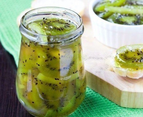 Варенье киви с лимоном